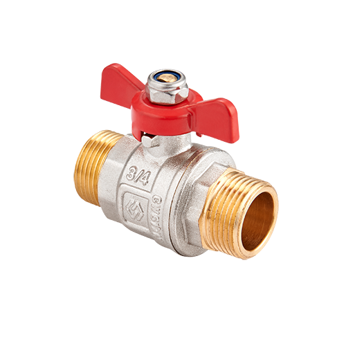 Кран шаровой MVI Premium НН бабочка 1/2" полнопроходной PN40