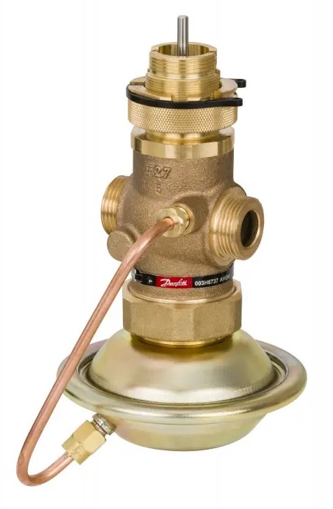 Комбинированный регулятор Danfoss AVQM Ду15/0,4 Pу16 резьб
