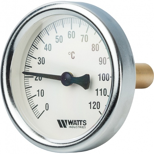 Термометр б/м WATTS T 63/50 -50 +50*С (F+R801) (0301057)