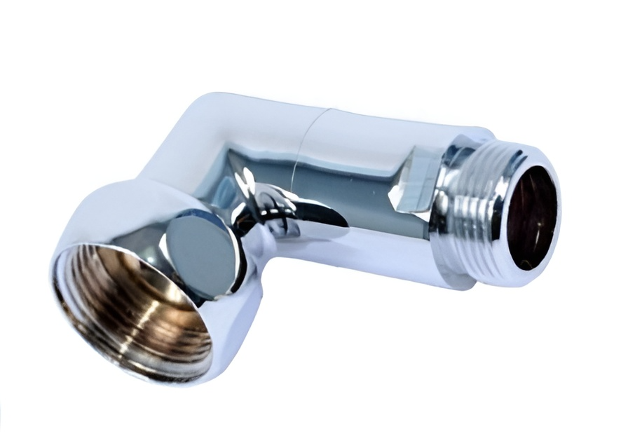 Соединитель для полотенцесушителя угловой SantechSystems 1/2"х1" НР накидная гайка