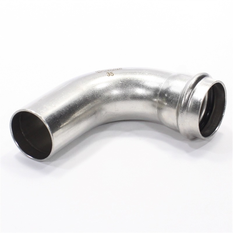 Отвод WAAG Heavy Inox 90° 35-35 пресс-труба сталь нержавеющая