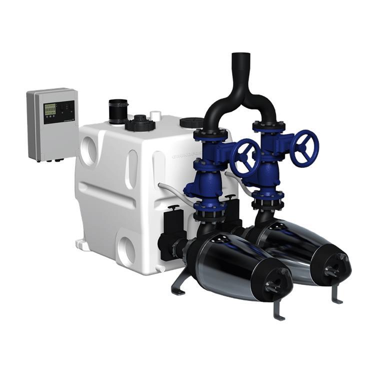 Канализационная насосная станция Grundfos Multilift MD1.80.80.75.4.51D/450.SE