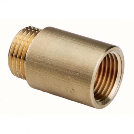 Удлинительная гайка латунная 1/2" г/ш-100 мм TIM