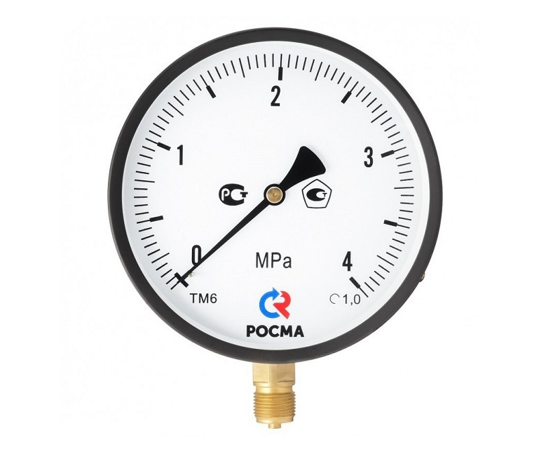 Вакуумметр Росма ТВ-610Р.0 (-0,1-0MPa) 20x1,5.1,5