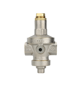 Редуктор понижения давления Varmega VM128 1/2" PN25 мембранный с присоединением к манометру