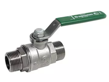 Кран шаровой с нар./нар. резьбой 1 1/4" Giacomini R253WX036