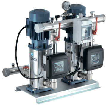 Установка повышения давления с насосом Calpeda BS2F 2MXV 65-3203/C