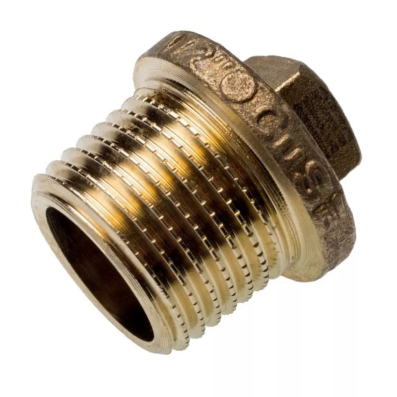 Заглушка Sanha PURAFIT 3000 1/2"-1/2" наружная резьба бронза