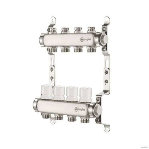 Группа коллекторная Aquasfera нержавеющая сталь 1" м/м 9в 3/4" ЕК н/р 9504-08