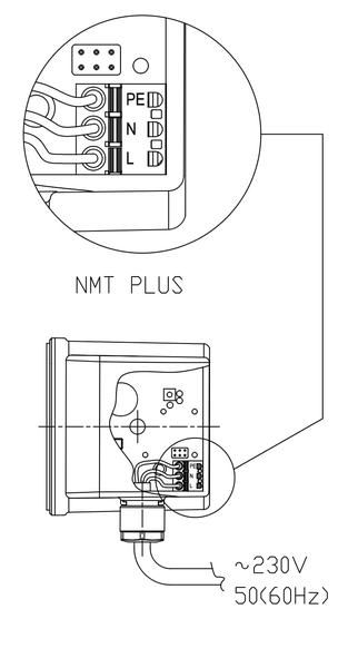Насос ImpPumps NMT SAN PLUS 20/40-130