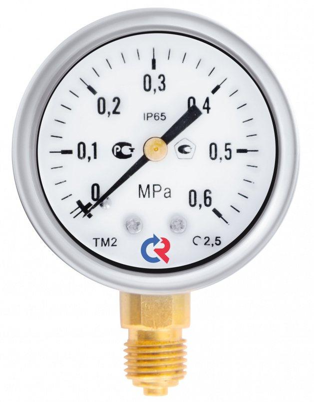 Манометр Росма ТМ-220Р.0 (0-2,5MPa) 1/4.2,5