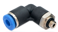 Угловой цанговый фитинг с резьбой Kipvalve KSL-3/8-12