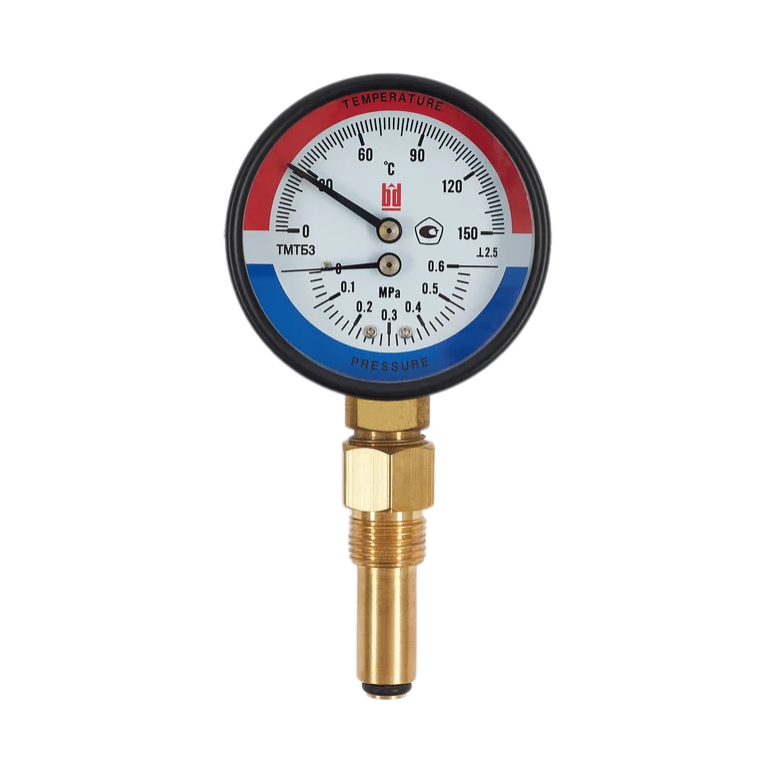 Термоманометр BD ТМТБ 31Р (0-150С) (0-0,6) �Па кл.2,5 G1/2