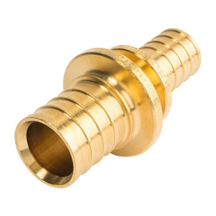 Муфта 32-32 General Fittings 3400 надв.гильза-надв.гильза, латунь