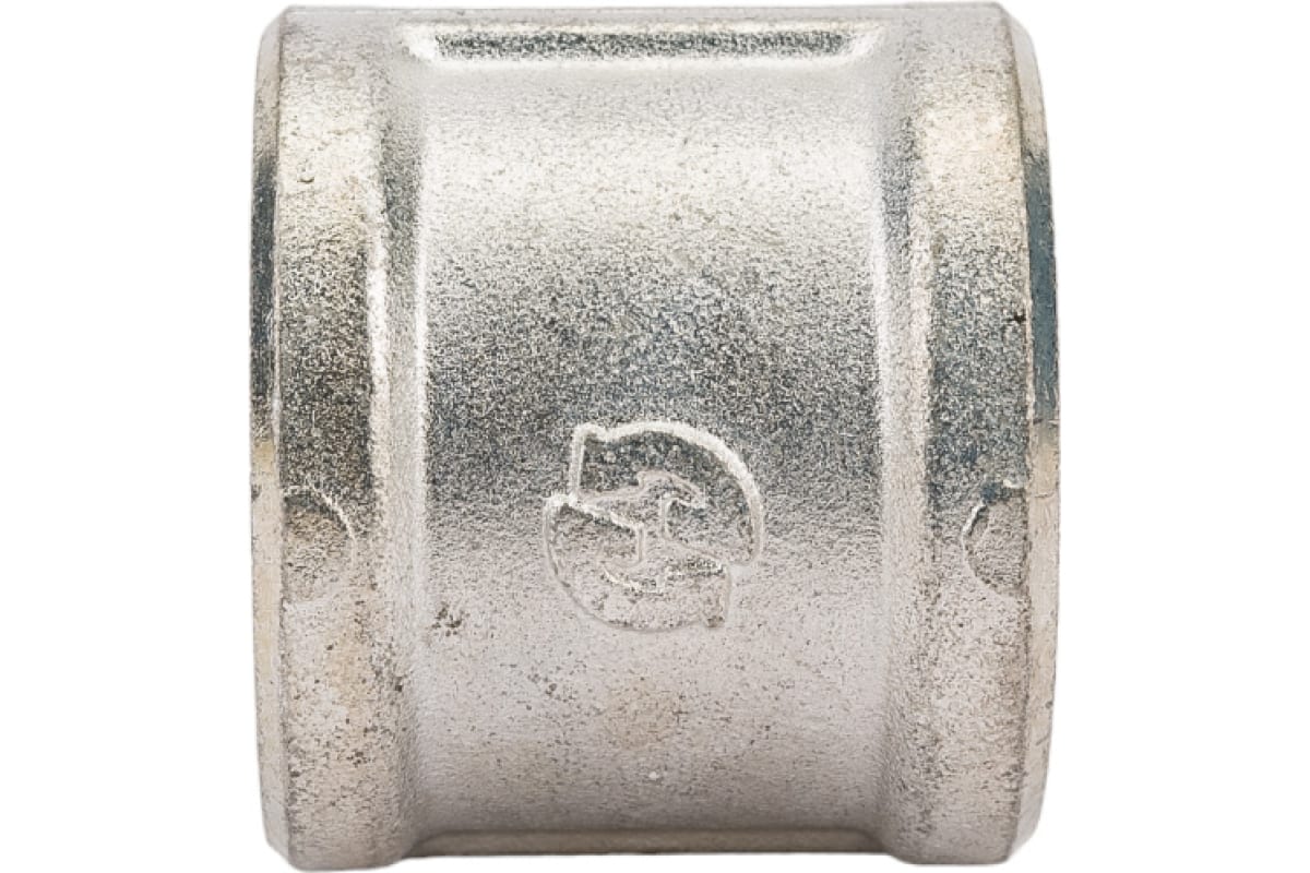 Муфта ВВ 3/4", 3/4", TIN латунь, равнопроходная ELSEN