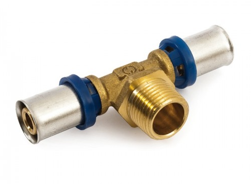 Тройник General Fittings 5S00 26-3/4"-26 пресс-наружная