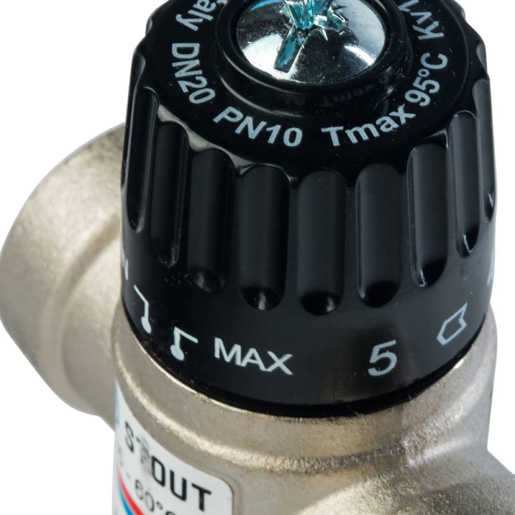 Термостатический смесительный клапан STOUT SVM-0110-166020 3/4 ВР