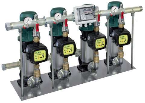 Насосная станция DAB 4NKV 10/12 T IE3 400-50