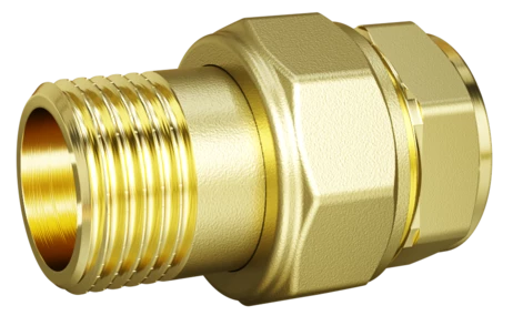Сгон разъемный (американка) LD Pride DN40 (1 1/2") ВР/НР латунь