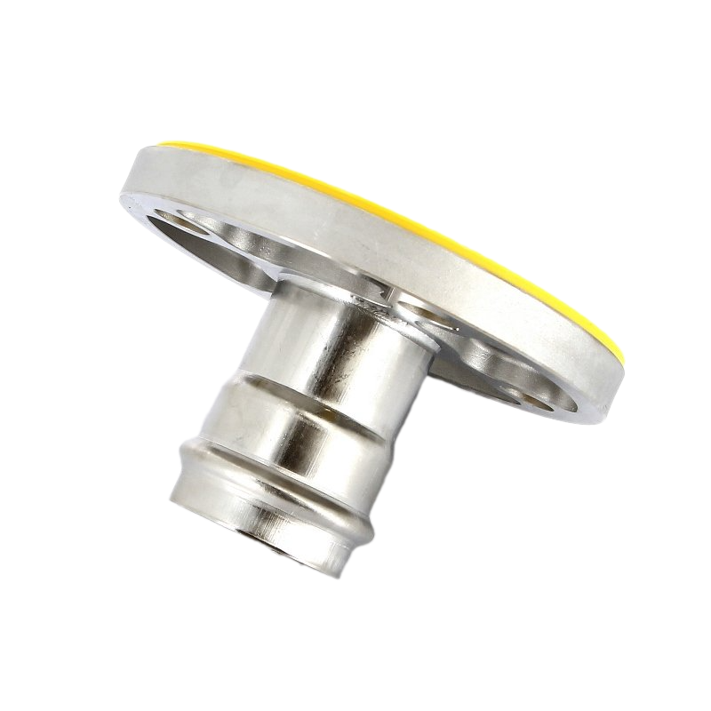 Фланцевый переход, Viega, Sanpress inox с SC-Contur 42,0 (DN 40)  нержавеющая сталь, с пресс-соединением, с уплотняющим фланцем PN 10/16, модель 2359