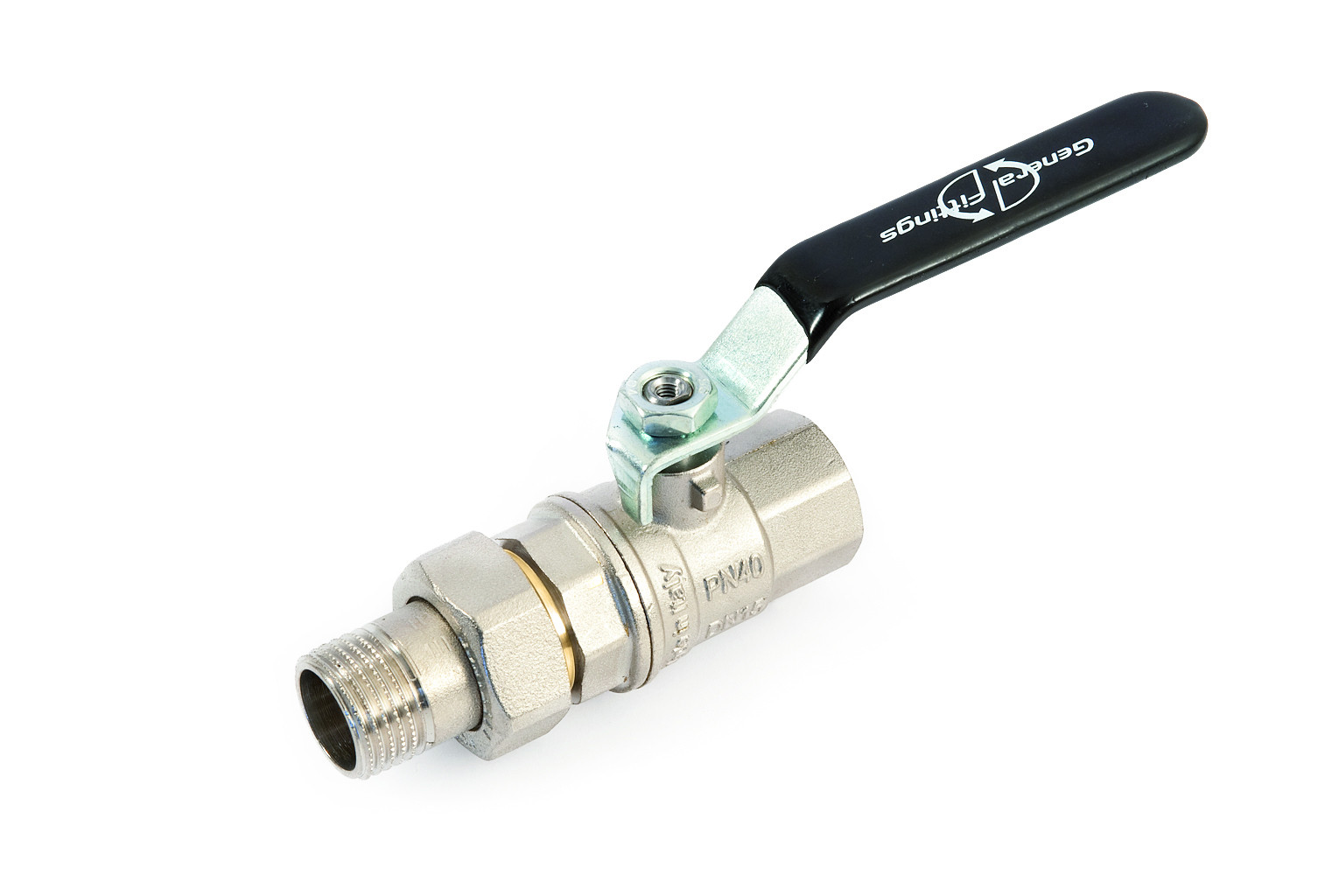 Кран шаровой General Fittings 7100.L5 1 1/2", PN25