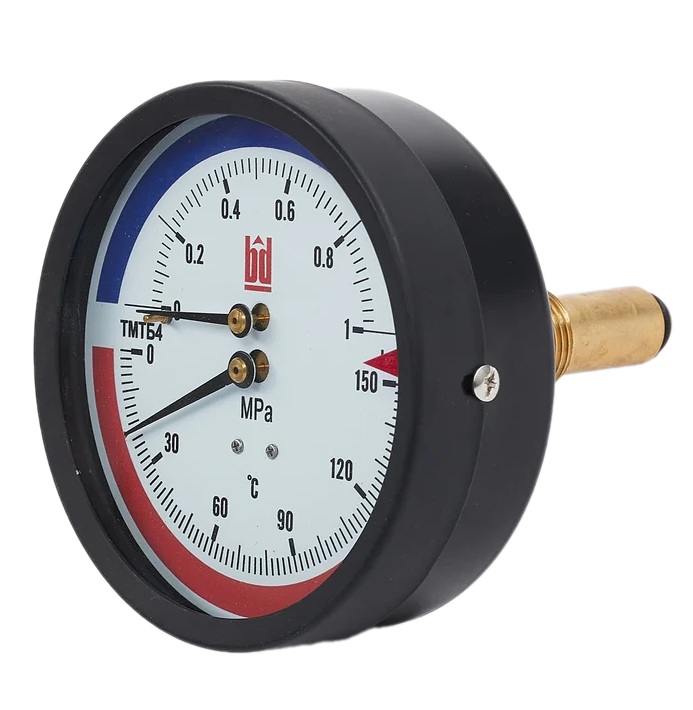 Термоманометр BD ТМТБ 41Т (0-150С) (0-1) �Па кл.2,5 G1/2