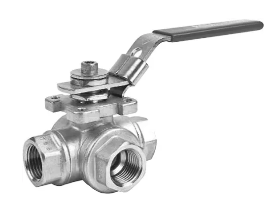 Кран шаровой 3/8" 3WAYL316-PPM010