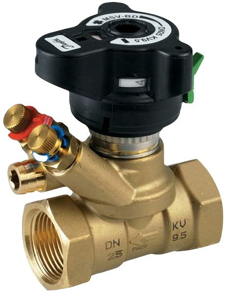 Ручной балансировочный клапан Danfoss MSV-BD Ду15