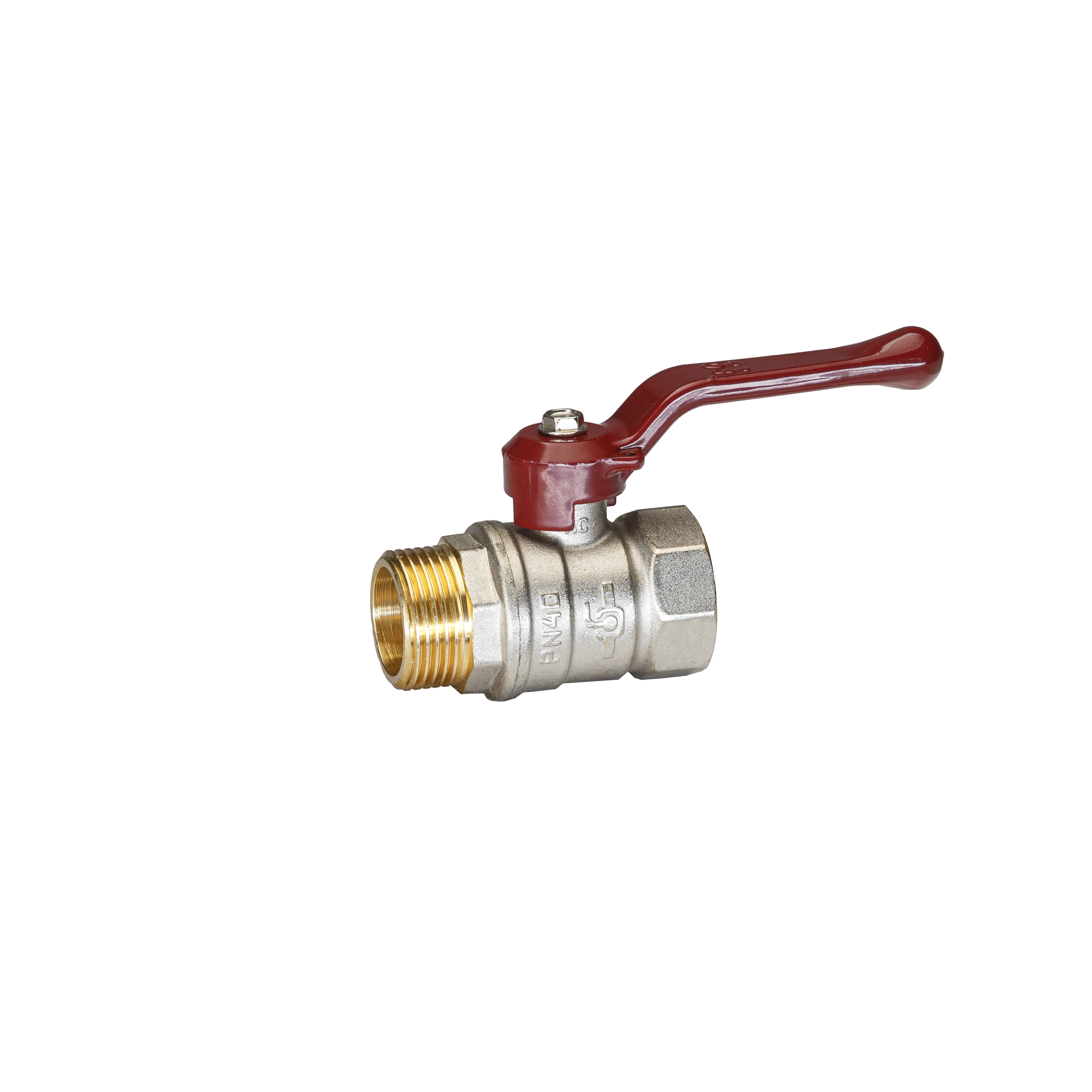 Кран шаровой латунный TEMPER 88.ВН.Р.112. DN40 PN25