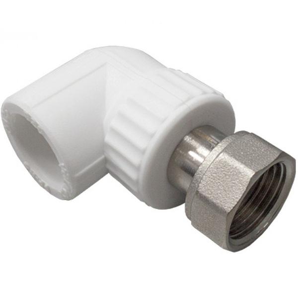 Угол PPR с накидной гайкой 20х3/4" (20/80) VALFEX