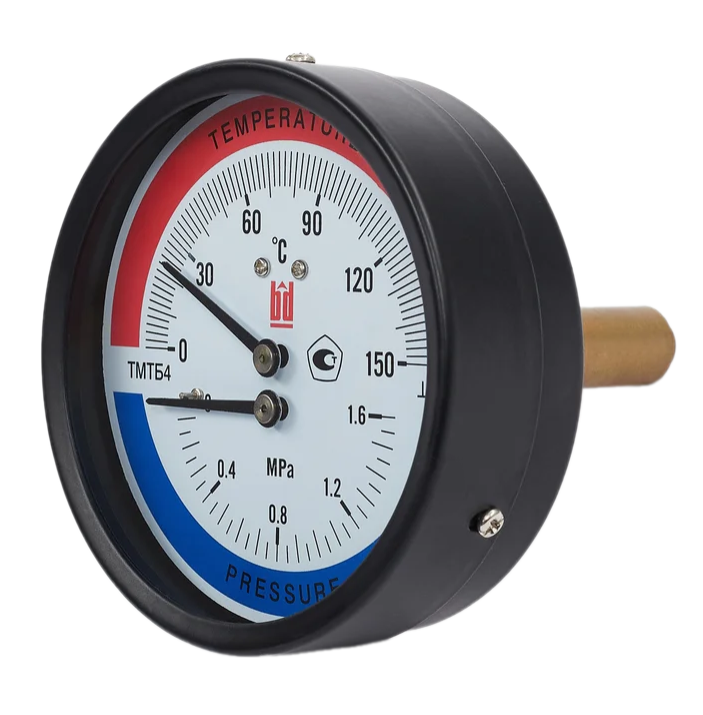 Термоманометр BD ТМТБ 41Т (0-150С) (0-1,6) �Па кл.2,5 G1/2