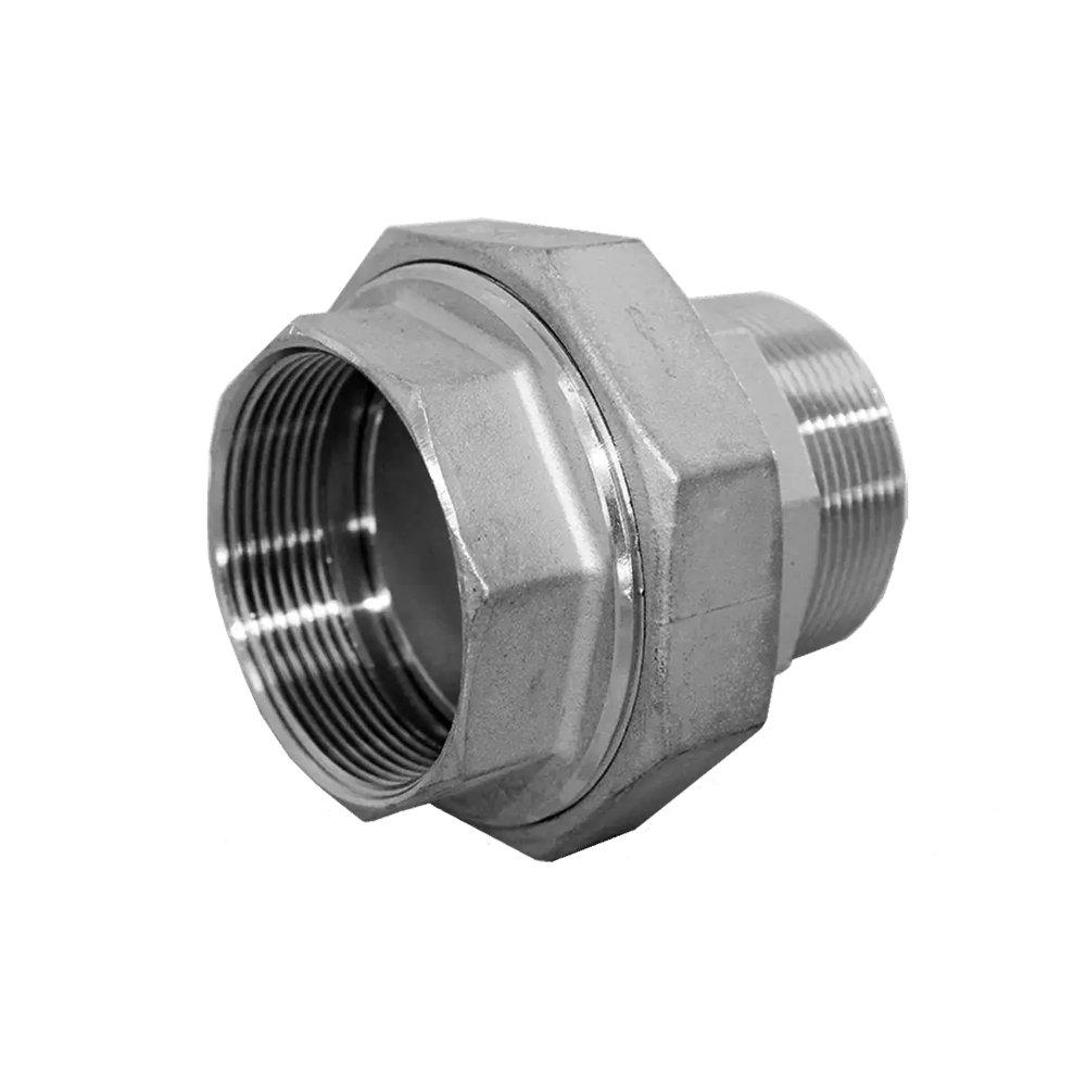 Американка нр/вр нержавеющая Newkey, AISI304 DN80 (3")  (CF8)  PTFE, PN16