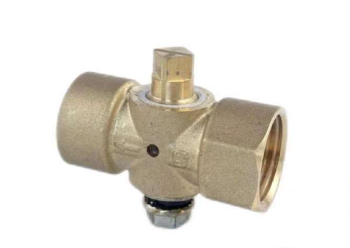 Кран для манометра 3-ходовой латунь SantechSystems 11б18б� (у) G1/2"-М20х1,5