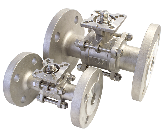 Шаровой кран Kipvalve V158F60, DN80 V158F60-080-SS-02-01