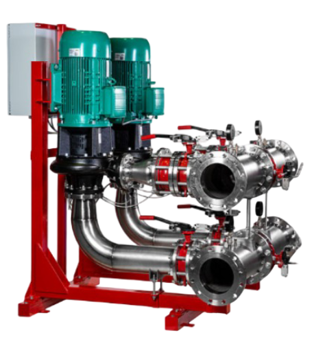 Насосная станция Wilo CO 4 BL 32/150-3/2/SK-FFS-R-CS