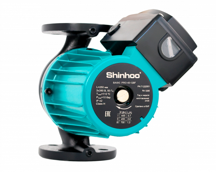 Насос циркуляционный Shinhoo BASIC PRO 40-18SF PN10 400В в/к