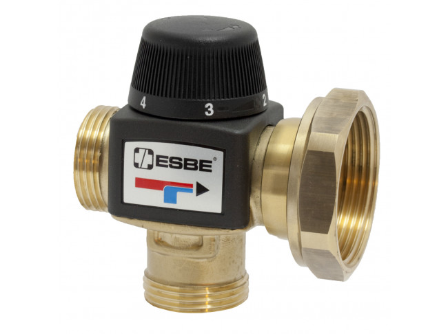 Термостатический смесительный клапан Esbe VTA377 20 - 55°C PF1 1/2 G1 20-3,4 KVS3.4