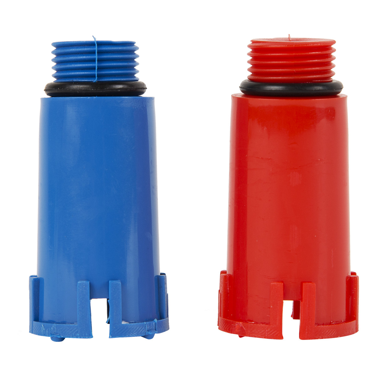 Заглушка PP-R син/красн удл. 1/2" VALFEX