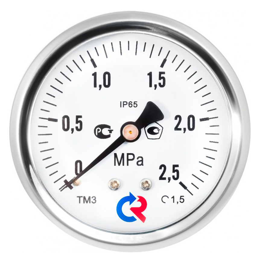 Манометр Росма ТМ-320Т.00 (0-100кгс/см2) G1/4.1,5