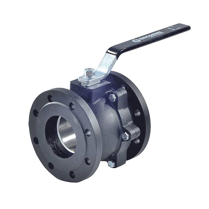 Кран шаровой чугунный R740F Ду50 Ру16 ф/ф полнопроходной 120С Giacomini