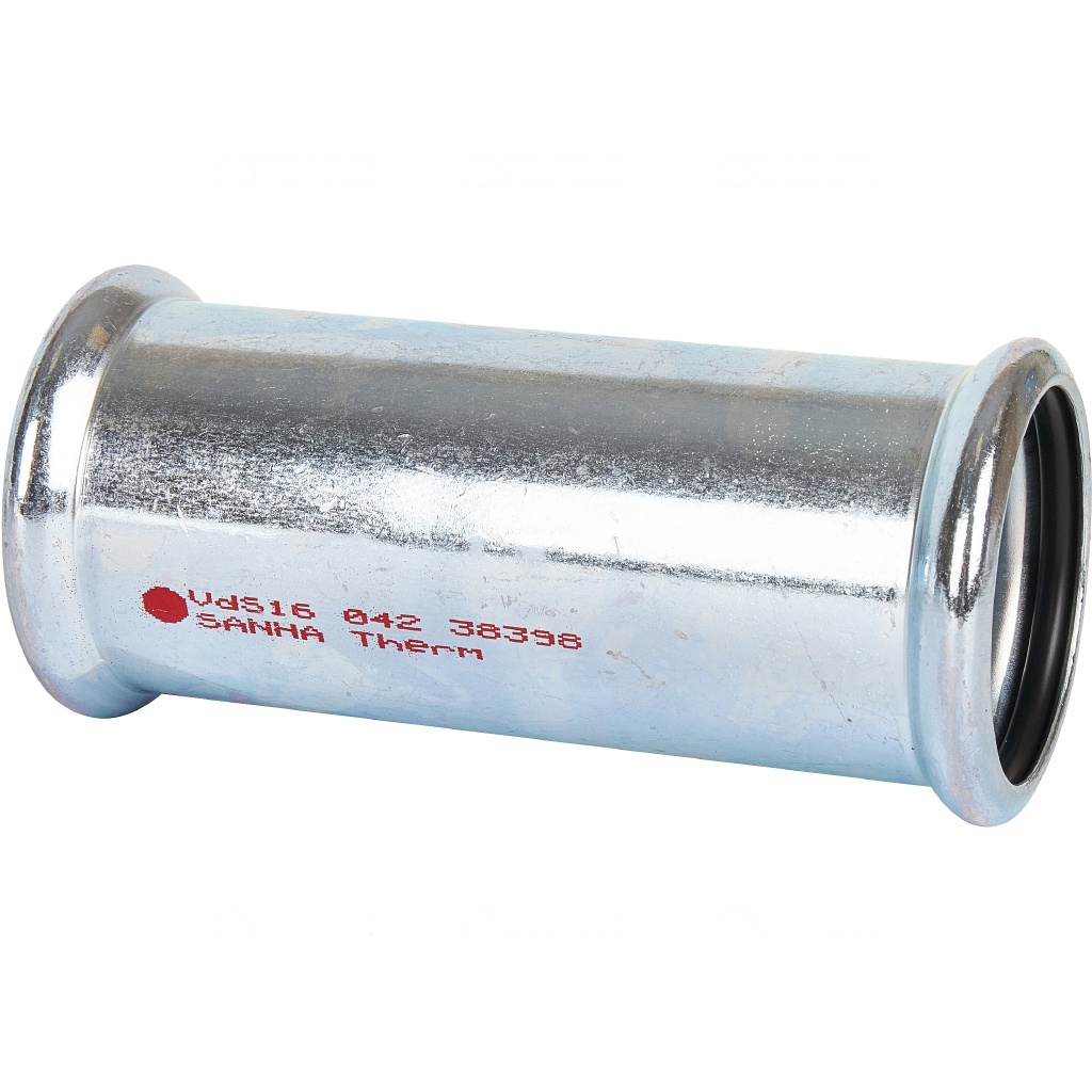 Муфта Sanha 24000 DN42-42 пресс сталь оцинкованная