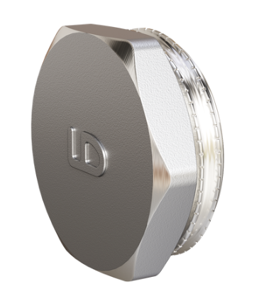 Заглушка LD Pride (на трубу) DN20 (3/4") ВР латунь LD6750420