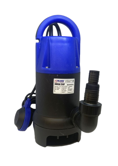 Насос дренажный Belamos Omega 75 SP, 217 л/мин, Н-9 м, каб.6 м