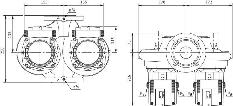 Насос Wilo TOP-SD 40/10 DM PN6/10