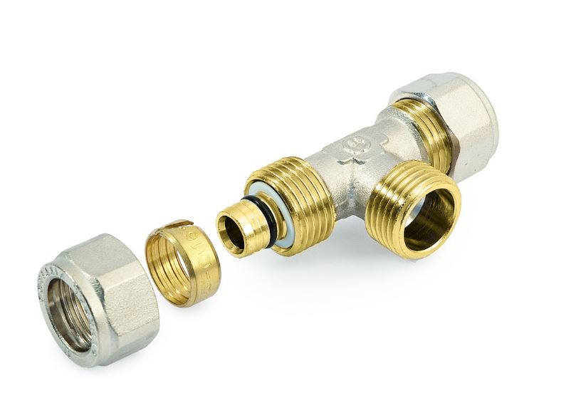 Тройник General Fittings МП 32 х 1 х 32 ц/ш/ц GF (10%)