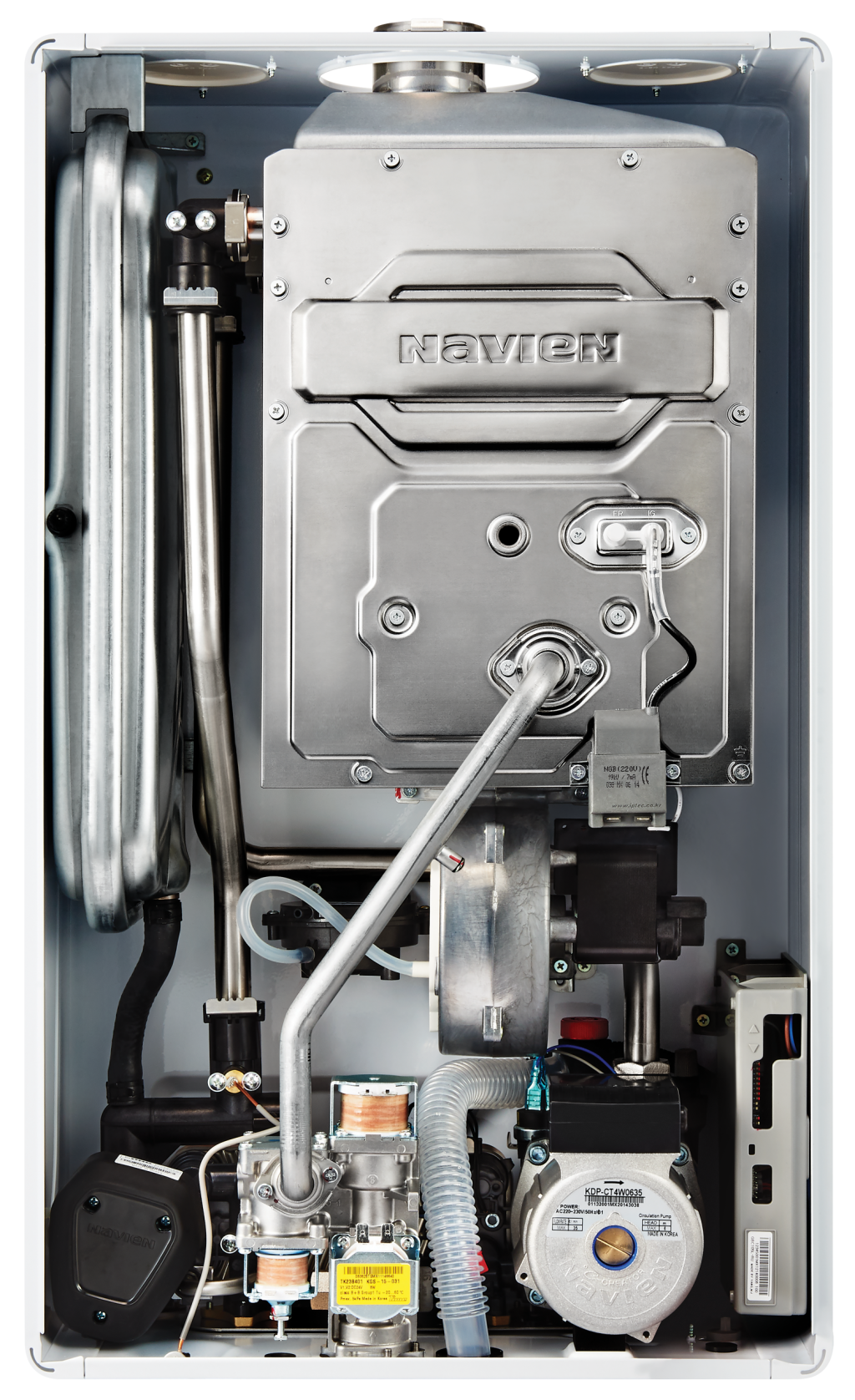 Котел газовый настенный Navien Deluxe S 35K (35 кВт, 2-контурн., закр. камера)
