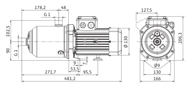 Насос Wilo MEDANA CH1-L.407-1/E/A/10T