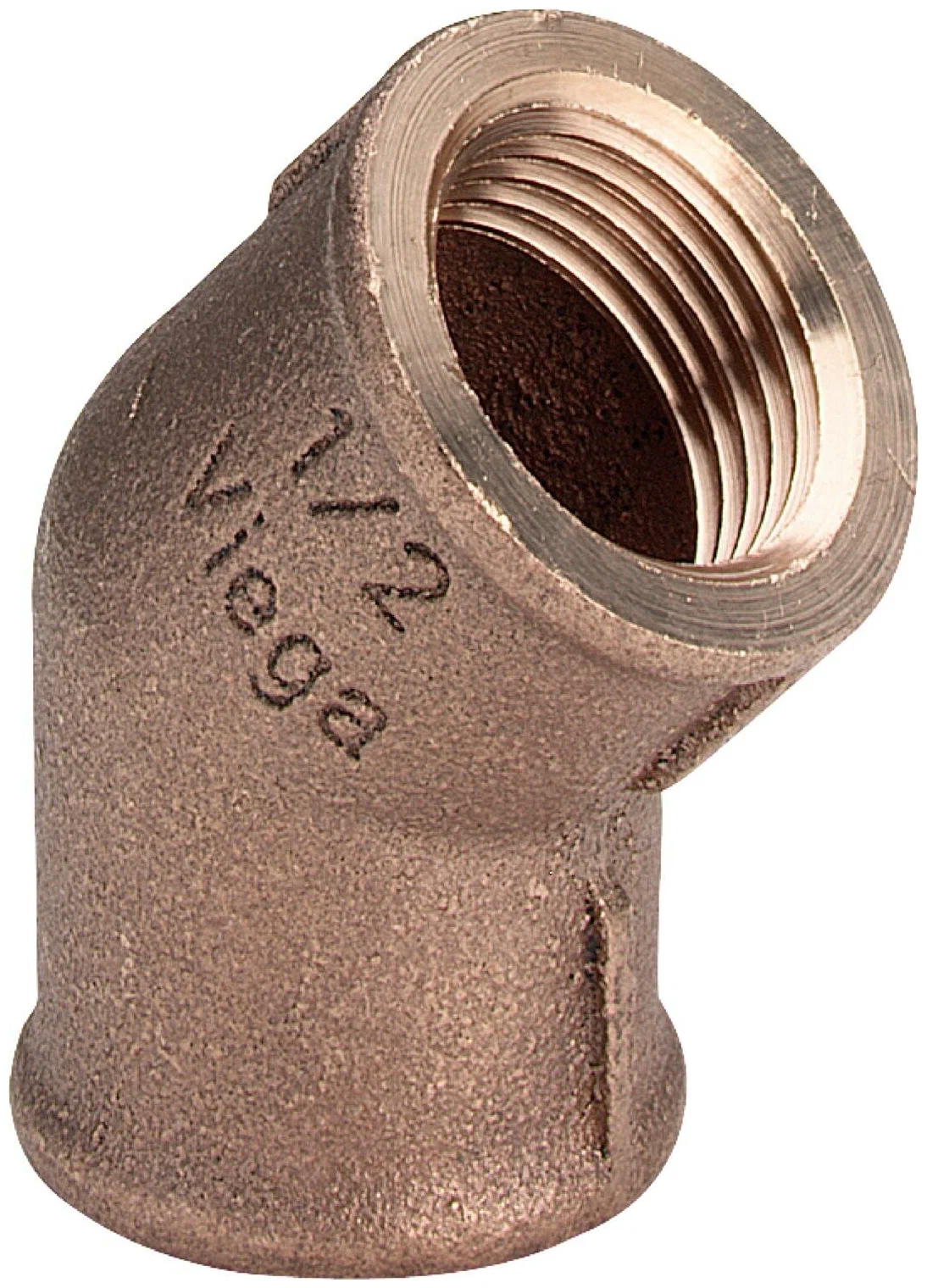 Угольник 45° 3/4"-3/4", Viega R2, 3120, резьба-резьба, вн., бронза