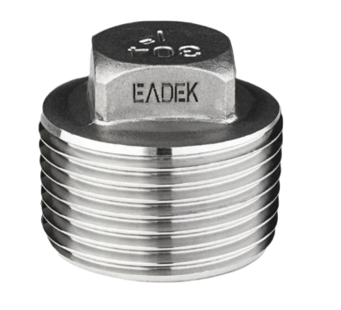 Заглушка "LEADTEK" НР 4х гранная G 1/4" DN 8 AISI 304 PN 16