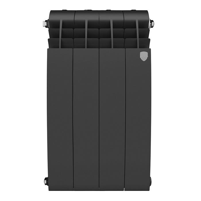 Радиатор биметаллический Royal Thermo BiLiner/Noir Sable 500/80 4 секции